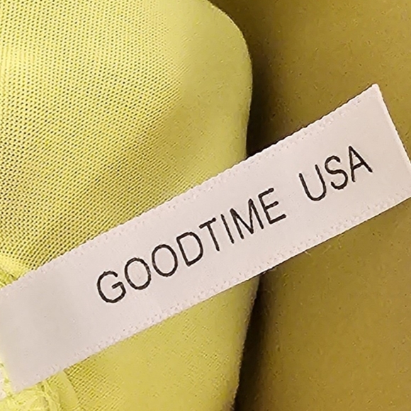 Florissant Green on or off the  Shoulder, Spandex Dress, M/Lg - Picture 3 of 6